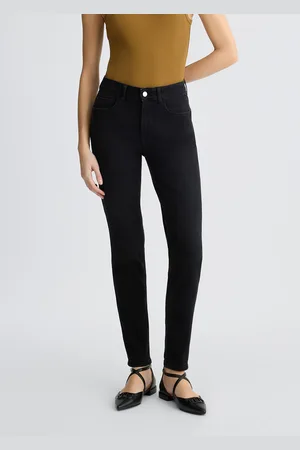 Liu Jo Liu Jo Vaqueros Pitillo Negros Con Strass