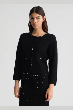 Liu Jo Liu Jo Chaqueta De Punto Con Tachuelas