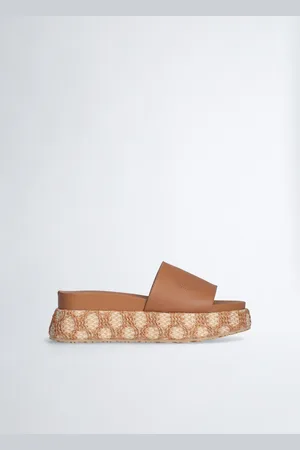 Liu Jo Liu Jo Chanclas De Rafia Con Plataforma