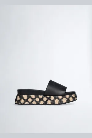 Liu Jo Liu Jo Chanclas De Rafia Con Plataforma