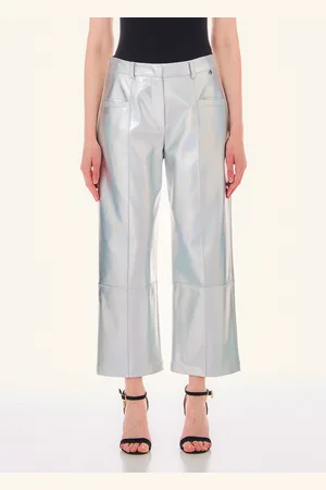 Liu Jo Liu Jo Pantalón De Tejido Revestido Laminado