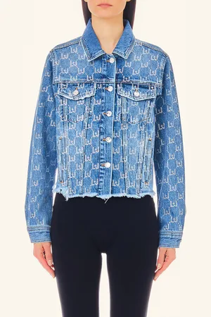 Liu Jo Liu Jo Chaqueta Vaquera Con Logotipo Y Strass