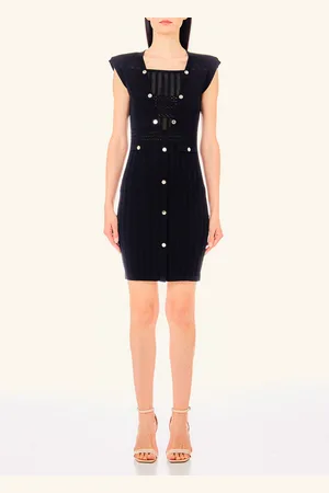Liu Jo Liu Jo Vestido De Punto Con Botones