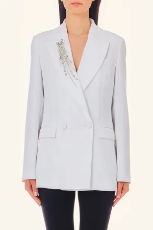 Liu Jo Liu Jo Blazer Con Detalle De Pedrería