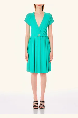 Liu Jo Liu Jo Vestido De Punto Con Cinturón