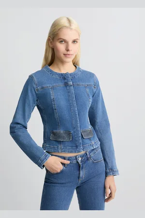 Liu Jo Liu Jo Chaqueta Vaquera Con Strass