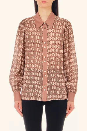 Liu Jo Liu Jo Camisa Con Monograma De Seda