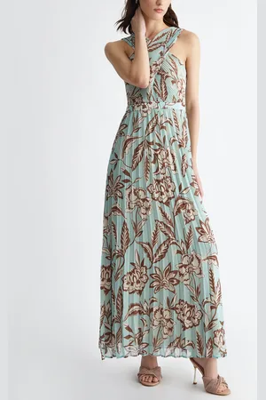 Liu Jo Liu Jo Vestido Plisado Con Estampado Floral