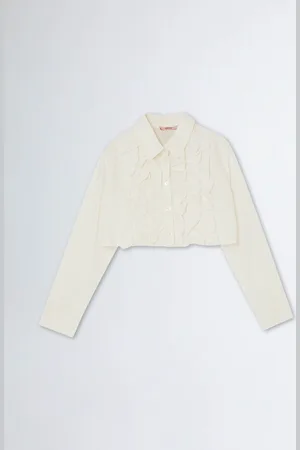 Liu Jo Liu Jo Camisa Corta Con Volantes