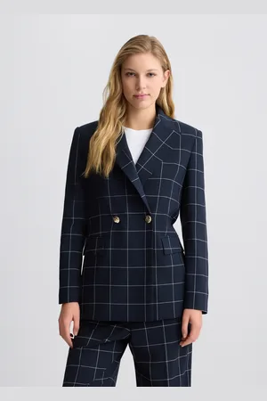 Liu Jo Liu Jo Blazer A Cuadros De Doble Botonadura