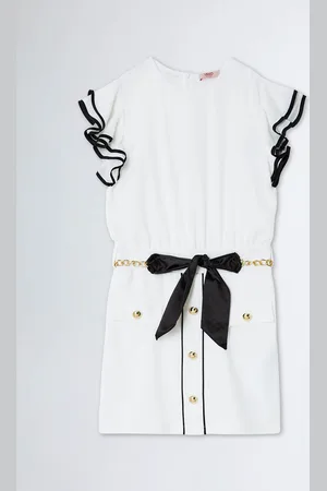 Liu Jo Liu Jo Vestido Corto Con Volantes
