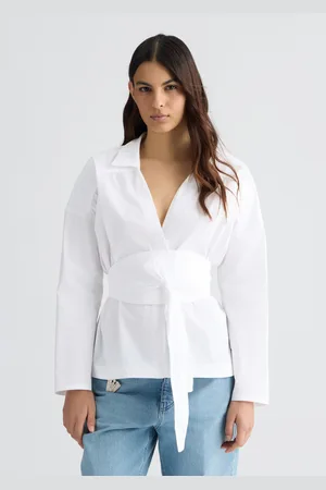 Liu Jo Liu Jo Camisa Blanca Con Faja