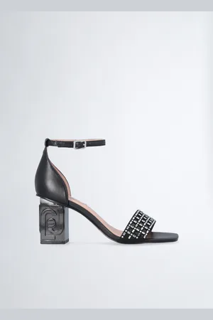 Liu Jo Liu Jo Sandalias Negras Con Tira Decorativa