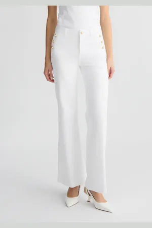 Liu Jo Liu Jo Pantalón Acampanado Con Botones
