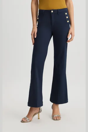 Liu Jo Liu Jo Pantalón Acampanado Con Botones