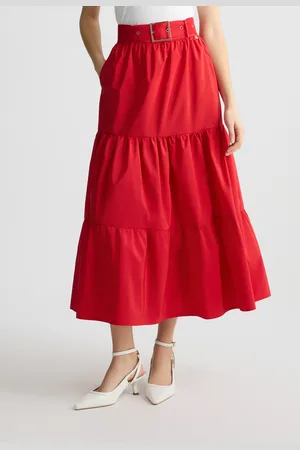 Liu Jo Liu Jo Falda Larga Roja
