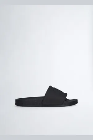 Liu Jo Liu Jo Chanclas Negras Con Logotipo Grande
