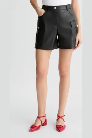 Liu Jo Liu Jo Pantalón Corto Cargo De Tejido Revestido