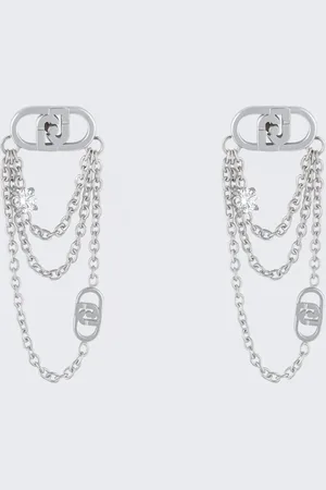 Liu Jo Liu Jo Pendientes Largos Con Logotipo