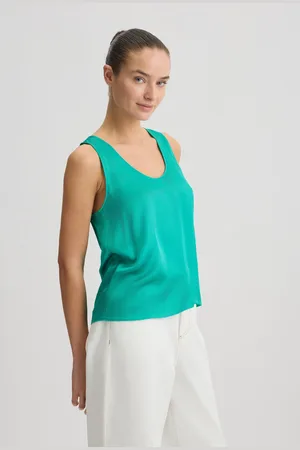 Liu Jo Liu Jo Top De Raso Verde Esmeralda