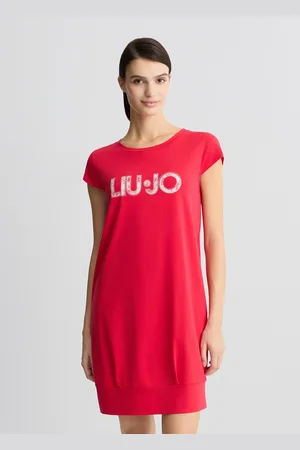 Liu Jo Liu Jo Vestido Con Logotipo Y Strass