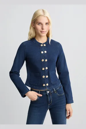 Liu Jo Liu Jo Chaqueta Vaquera Con Cadena Decorativa