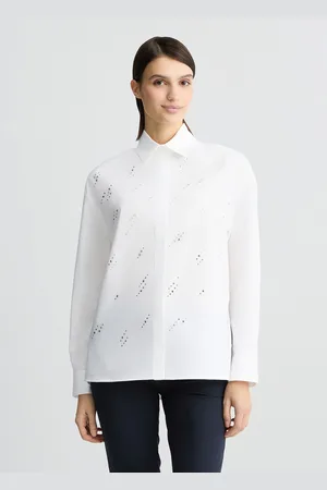Liu Jo Liu Jo Camisa De Popelina Con Strass
