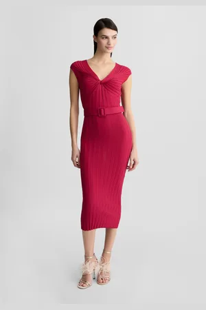 Liu Jo Liu Jo Vestido De Punto Con Cinturón