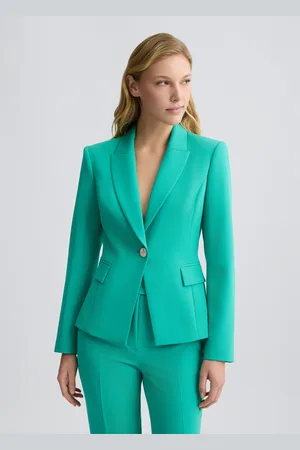 Liu Jo Liu Jo Blazer Verde De Corte Entallado