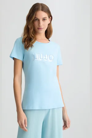 Liu Jo Liu Jo Camiseta Con Logotipo Y Strass