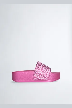 Liu Jo Liu Jo Chanclas De Plataforma Con Efecto Laminado