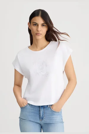 Liu Jo Liu Jo Camiseta Con Logotipo Y Strass