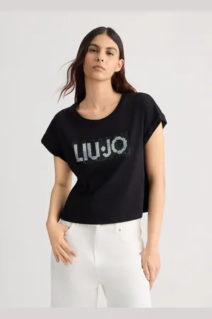 Liu Jo Liu Jo Camiseta Con Logotipo Y Strass