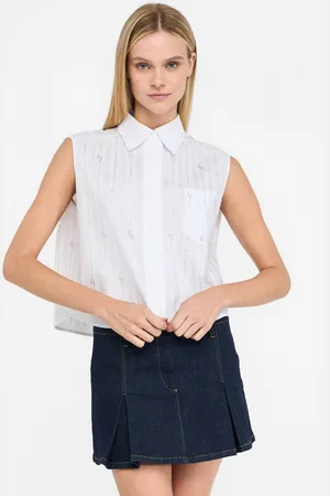 Liu Jo Liu Jo Top De Algodón Con Strass
