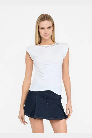 Liu Jo Liu Jo Top De Algodón Con Strass