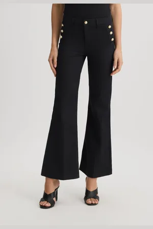 Liu Jo Liu Jo Pantalón Acampanado Con Botones