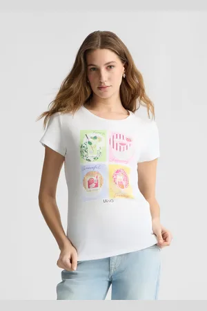 Liu Jo Liu Jo Camiseta De Algodón Con Estampado