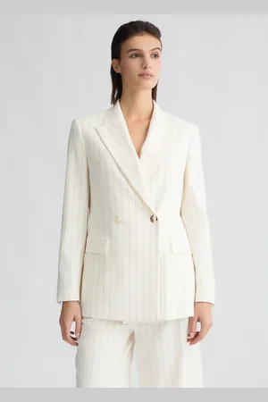 Liu Jo Liu Jo Blazer De Doble Botonadura Con Raya Diplomática