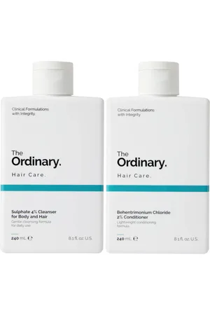 The Ordinary Sulphate Cleanser and Behentrimonium Chloride Conditioner Duo