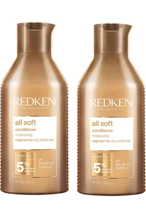 Redken Dúo de acondicionadores All Soft de (2 x 250 ml)