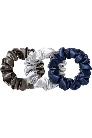 Slip Silk Large Scrunchies - Midnight (Pack of 3)