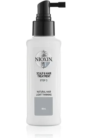 Nioxin Tratamiento del cuero cabelludo y del cabello en 3 partes para cabellos naturales con ligera disminución 100ml