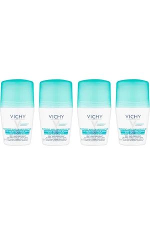 Vichy No Marks Roll-on Deodorant Set 4 x 50ml