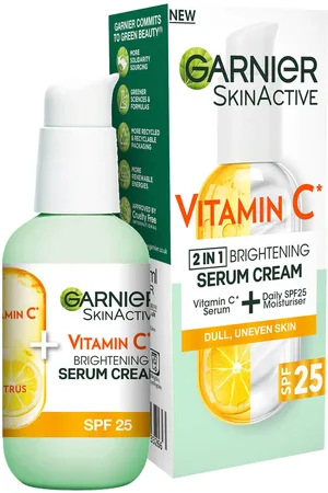 Garnier Vitamin C Serum Cream with 20% Vitamin C and SPF25 50ml