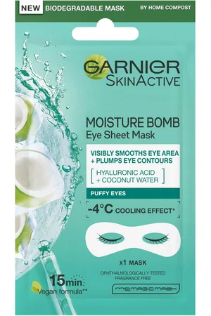 Garnier Hyaluronic Acid and Coconut Water Hydrating Replumping Eye Sheet Mask 6g