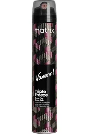 Matrix Vavoom Triple Freeze Extra Dry High Hold Hairspray for Long Lasting Lift 300ml