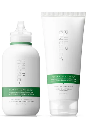 Philip Kingsley Dúo de champú y acondicionador anticaspa/picazón en el cuero cabelludo de , 250 ml/200 ml
