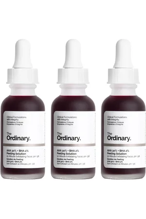 The Ordinary AHA 30% and BHA 2% Peeling Solution 30ml (Three Pack)