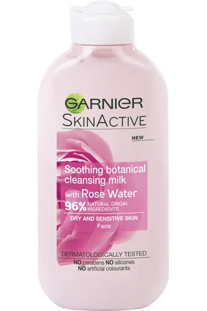 Garnier Natural Rose Cleansing Milk and Makeup Remover for Sensitive Skin 200ml