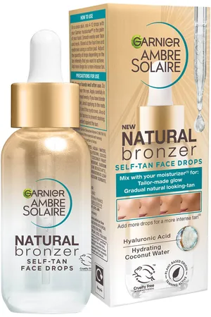 Garnier Gotas faciales autobronceadoras Ambre Solaire Natural Bronzer de (30 ml)